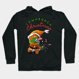 COWABUNGA CHRSTMAS MIKEY! Hoodie